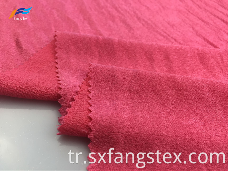 Crepe Satin 100% 75D*150D Polyester Ladies Dress Fabrics 1